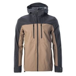 Kurtka męska Magnum Hardshell Jacket - beżowa, Rozmiar XL. Brązowe kurtki outdoor męskie MAGNUM, m, bez wzorów, z hardshellu, bez kaptura. Za 529.99 zł.