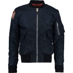Schott NYC LOGO Kurtka Bomber navy. Kurtki męskie marki Schott NYC. W wyprzedaży za 527.40 zł.