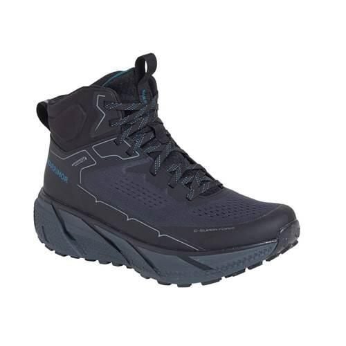 Buty trekkingowe męskie Karrimor Mid K1127-bkg. Brązowe buty trekkingowe męskie Karrimor, bez wzorów, z materiału, za kostkę, bez zapięcia, trekkingowe. W wyprzedaży za 310.49 zł.