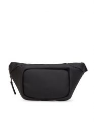 Rains Saszetka nerka Bum Bag Mini W3 14730 Czarny. Czarne saszetki męskie Rains, bez wzorów, z materiału. Za 189.99 zł.