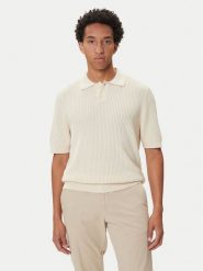 BOSS Polo Akoppo 50543670 Żółty Regular Fit. Żółte koszulki polo męskie Boss, l, bez wzorów, z bawełny, bez kołnierzyka, bez ramiączek. Za 409.99 zł.
