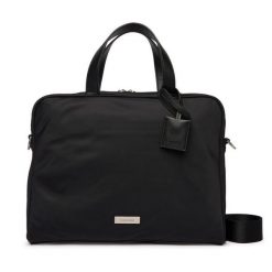 Torba na laptopa Calvin Klein. Czarne torby na laptopa męskie Calvin Klein, bez wzorów, małe. Za 529.99 zł.