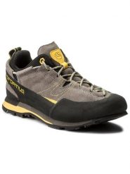 La Sportiva Trekkingi Boulder X 838GY Szary. Szare buty trekkingowe męskie La Sportiva, bez wzorów, ze skóry, bez zapięcia, trekkingowe. Za 579.99 zł.