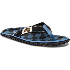 Japonki GUMBIES - Islander Blue Checker. Czarne klapki i japonki męskie Gumbies, z materiału. Za 99.95 zł.