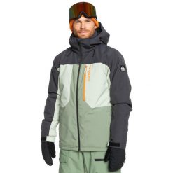 Kurtka śnieżna dla Mężczyzn DAWSON. Niebieskie kurtki narciarskie i snowboardowe męskie Quiksilver, na zimę, m, bez wzorów, z materiału, bez kaptura, narciarskie. Za 1,099.00 zł.