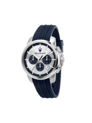 Maserati Zegarek Successo Chronograph R8871621042 Srebrny. Szare zegarki męskie maserati, srebrne. Za 989.99 zł.
