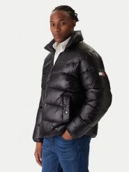 Tommy Jeans Kurtka zimowa Western DM0DM22286 Czarny Regular Fit. Czarne kurtki męskie Tommy Jeans, na zimę, m, bez wzorów, z jeansu, bez ramiączek, bez kaptura. Za 949.99 zł.