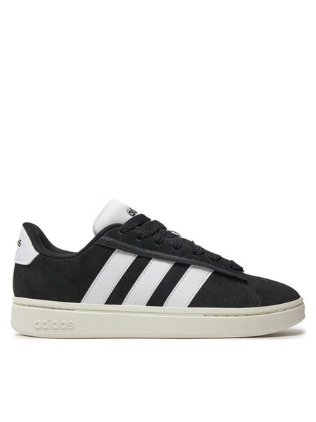 Adidas Sneakersy Grand Court Alpha JH7235 Czarny. Czarne buty sportowe na co dzień męskie ADIDAS, m, bez wzorów, ze skóry, bez ramiączek, bez kaptura. Za 269.99 zł.