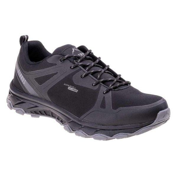 Wygodne Buty Męskie Wodoodporność Wesko. Czarne buty trekkingowe męskie ELBRUS, bez wzorów, bez zapięcia, trekkingowe. Za 342.99 zł.