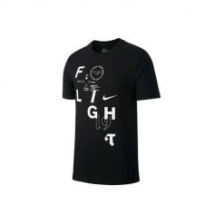 Koszulka sportowa męska Nike Flight Basketball. Czarne t-shirty sportowe męskie Nike, m, bez wzorów, sportowe, bez ramiączek. Za 119.00 zł.