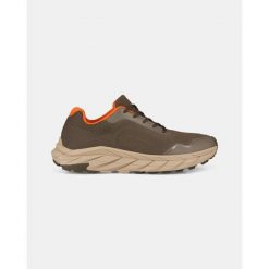 Buty trailowe unisex Kilpi MOUNTY LOW-U. Zielone buty trekkingowe męskie Kilpi, bez wzorów, z nylonu, sportowe, bez obcasa, bez zapięcia. Za 344.59 zł.