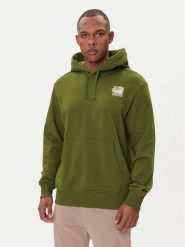 The North Face Bluza Connect NF0A8E40 Zielony Relaxed Fit. Zielone bluzy nierozpinane męskie The North Face, m, bez wzorów, z bawełny, bez ramiączek, bez kaptura. Za 309.99 zł.