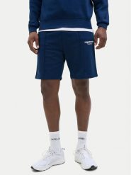 Jack & Jones Szorty sportowe Vesterbro 12252251 Niebieski Loose Fit. Niebieskie szorty sportowe męskie Jack & Jones, bez wzorów, z bawełny, sportowe. Za 89.99 zł.