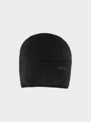 4F Czapka zimowa Polartec uniseks - czarna L/XL. Czarne czapki męskie 4f, na zimę, bez wzorów, z syntetyku, klasyczne. Za 89.99 zł.