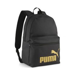 Plecak PUMA Phase PUMA Black Gold No.1 Logo. Czarne plecaki męskie Puma, bez wzorów. Za 99.00 zł.