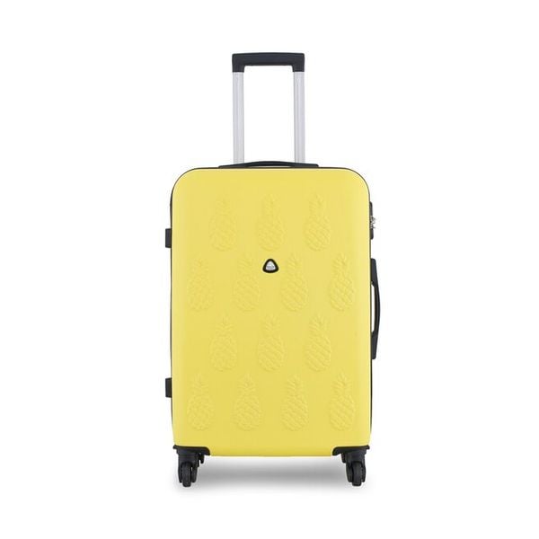 Walizka średnia Semi Line. Żółte walizki męskie Semi-line, bez wzorów, średnie. Za 269.99 zł.