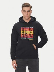 Etnies Bluza Retro Stack 4130004134 Czarny Regular Fit. Czarne bluzy nierozpinane męskie Etnies, m, bez wzorów, z bawełny, retro, bez ramiączek, bez kaptura. Za 249.99 zł.