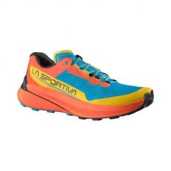 Buty do biegania męskie La Sportiva La Prodigio. Brązowe buty do biegania męskie La Sportiva, bez wzorów, z materiału, bez zapięcia, do biegania. Za 809.00 zł.