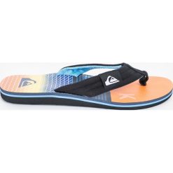 Quiksilver - Japonki. Szare klapki i japonki męskie Quiksilver, z materiału. W wyprzedaży za 79.90 zł.