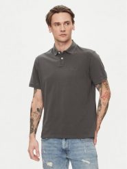 Pepe Jeans Polo New Oliver Gd PM542099 Szary Regular Fit. Szare koszulki polo męskie Pepe Jeans, m, bez wzorów, z bawełny, bez kołnierzyka, bez ramiączek. Za 229.99 zł.