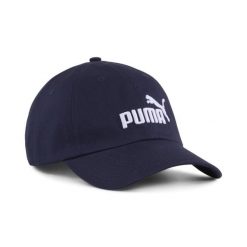 Czapka z daszkiem z logo No. 1 ESS PUMA. Niebieskie czapki męskie Puma, bez wzorów, sportowe. Za 69.00 zł.