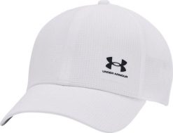 Under Armour Czapka z daszkiem męska Under Armour Iso-Chill Armourvent Adj OSFM biała 1383440 100. Białe czapki męskie Under Armour, bez wzorów. Za 152.84 zł.