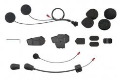 Zestaw montażowy do interkomu SENA Spider-ST1, zestaw mikrofonów i głośników. Słuchawki bluetooth SENA. Za 285.99 zł.