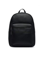 Tommy Hilfiger Plecak Th Woven Backpack AM0AM14093 Czarny. Czarne plecaki męskie Tommy Hilfiger, bez wzorów, ze skóry. Za 699.99 zł.