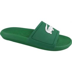 Zielone Klapki Lacoste Croco Slide 119 1 M 737CMA00181R7. Zielone klapki i japonki męskie Inna marka, bez wzorów, z gumy. W wyprzedaży za 199.00 zł.