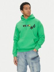 Volcom Bluza Bob Mollema 1 A4112505 Zielony Loose Fit. Zielone bluzy nierozpinane męskie Volcom, m, bez wzorów, z bawełny, bez ramiączek, bez kaptura. Za 219.99 zł.