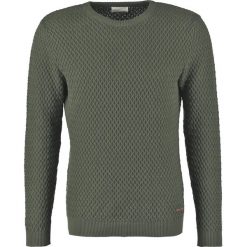Knowledge Cotton Apparel SMALL DIAMOND Sweter rifle green. Kardigany męskie marki bonprix. Za 459.00 zł.