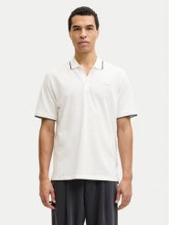 Jack & Jones Polo Blualves 12274681 Écru Regular Fit. Koszulki polo męskie Jack & Jones, m, bez wzorów, z bawełny, bez kołnierzyka, bez ramiączek. Za 99.99 zł.