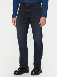 Wrangler Jeansy Texas 112356792 Granatowy Regular Fit. Niebieskie jeansy męskie Wrangler, bez wzorów, z bawełny. Za 199.99 zł.