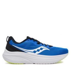 Buty do biegania Saucony. Niebieskie buty do biegania męskie Saucony, bez wzorów, bez zapięcia, do biegania. Za 409.99 zł.