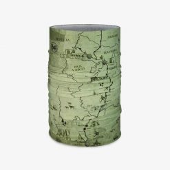 Chusta wielofunkcyjna Buff Coolnet UV+. Zielone szaliki męskie Buff, bez wzorów. Za 74.99 zł.