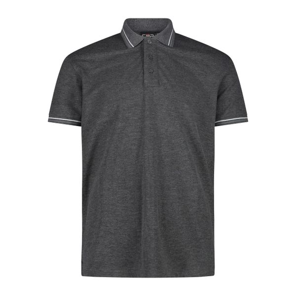 Polo CMP. Czarne koszulki polo męskie CMP, m, bez wzorów, sportowe, bez kołnierzyka, bez ramiączek. Za 89.99 zł.