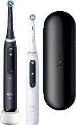 Szczoteczka Oral-B iO Series 5 Duo 2 szt. Matt Black/Quite White. Białe szczoteczki elektryczne ORAL-B. Za 849.00 zł.