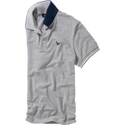 Shirt polo bonprix jasnoszary melanż. Koszulki polo męskie marki bonprix. Za 44.99 zł.