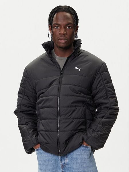 Puma Kurtka zimowa Ess 685210 01 Czarny Regular Fit. Czarne kurtki męskie Puma, na zimę, m, bez wzorów, z syntetyku, bez ramiączek, bez kaptura. Za 379.99 zł.