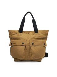 Barbour Torba na laptopa Carry-All UBA0744KH51 Brązowy. Brązowe torby na laptopa męskie Barbour, bez wzorów, z bawełny. Za 589.99 zł.