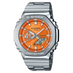 Zegarek Męski Casio G-Shock OAK G-STEEL VIVID ORANGE. Szare zegarki męskie Casio. W wyprzedaży za 1,150.10 zł.