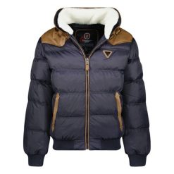 Kurtka turystyczna męska Canadian Peak Baril. Niebieskie kurtki męskie Canadian Peak, na zimę, m, bez wzorów, z poliesteru, sportowe, bez ramiączek, bez kaptura. Za 436.70 zł.