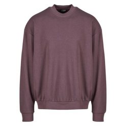 Bluza Urban Classics Light Terry Crew. Fioletowe bluzy nierozpinane męskie Urban Classics, l, bez wzorów, bez ramiączek, bez kaptura. Za 160.50 zł.
