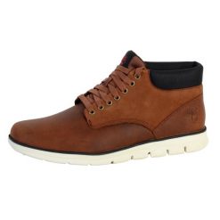 Timberland Mid Lace Up Chukka Boots Dorosłych. Brązowe buty trekkingowe męskie Timberland, bez wzorów, sportowe, bez obcasa, bez zapięcia. W wyprzedaży za 485.65 zł.