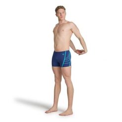 Kąpielówki męskie spodenki kąpielowe bokserki na basen Arena Losange. Niebieskie kąpielówki męskie ARENA, m, bez wzorów. Za 59.99 zł.