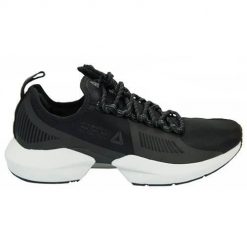 Buty do biegania męskie Reebok Sole Fury TS. Czarne buty do biegania męskie Reebok, bez wzorów, z materiału, bez zapięcia, do biegania. Za 406.00 zł.