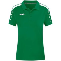 Polo Jako Power. Zielone koszulki polo męskie Jako, s, bez wzorów, sportowe, bez kołnierzyka, bez ramiączek. Za 241.00 zł.