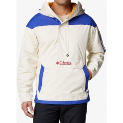 Kurtka ocieplana męska Columbia Challenger II Insulated Pullover. Białe kurtki męskie Columbia, m, bez wzorów, sportowe, bez ramiączek, bez kaptura. Za 449.99 zł.
