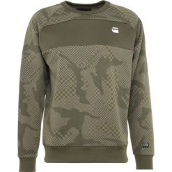 GStar RODIS CAMO RAGLAN R SWEAT L/S Bluza dark shamrock/shamrock. Bluzy nierozpinane męskie marki G-Star. Za 369.00 zł.