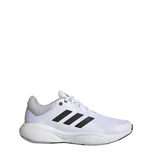 Buty do biegania męskie adidas Response. Białe buty do biegania męskie ADIDAS, bez wzorów, bez zapięcia, do biegania. W wyprzedaży za 283.25 zł.